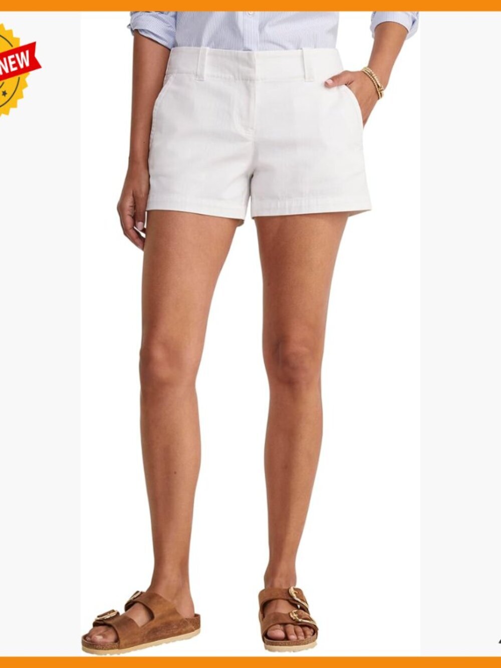 Herringbone Textured Semi-Fitted Shorts with Front Closure and Pockets